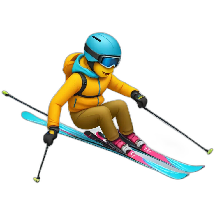 skiier emoji