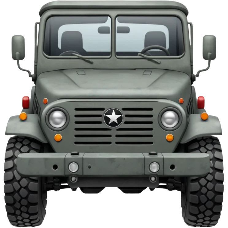 Turkish's Military Car emoji