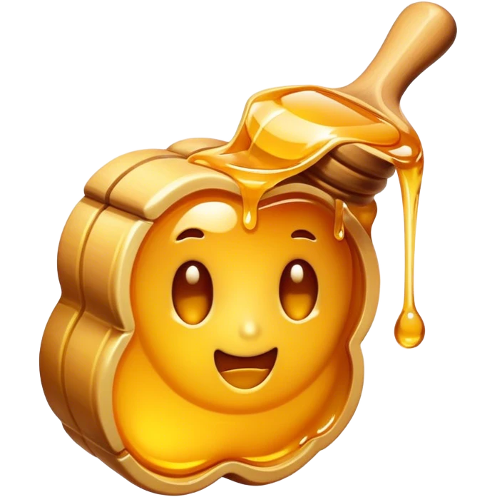 Dollar with honey emoji