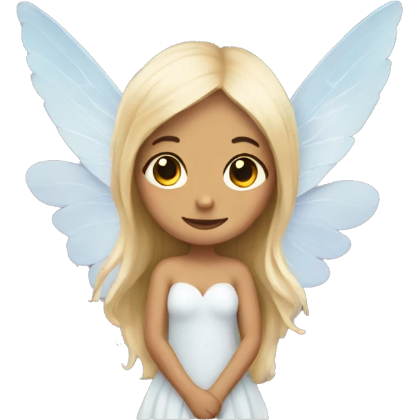 fairy with angel wings emoji
