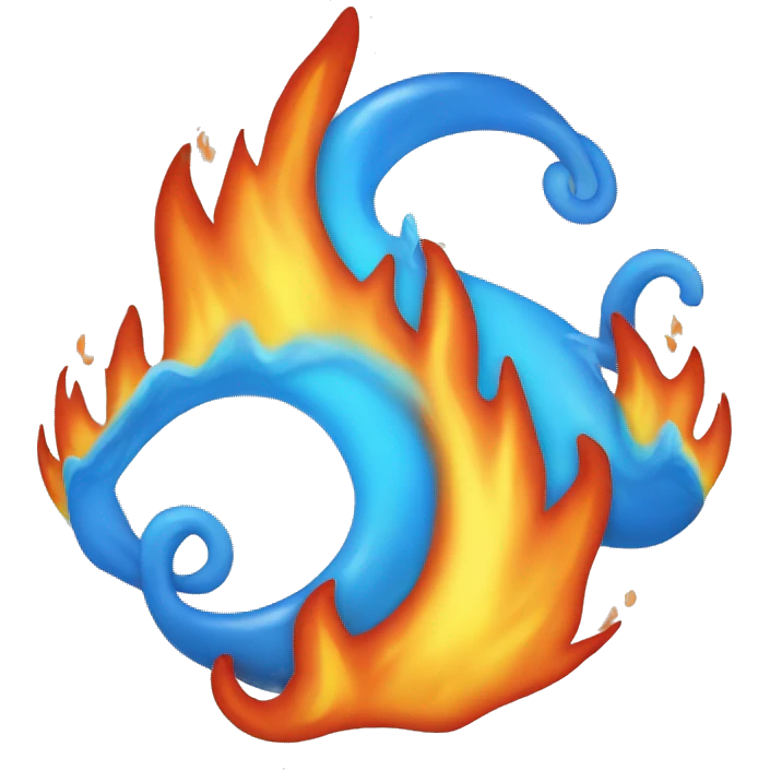 fire + water combined emoji