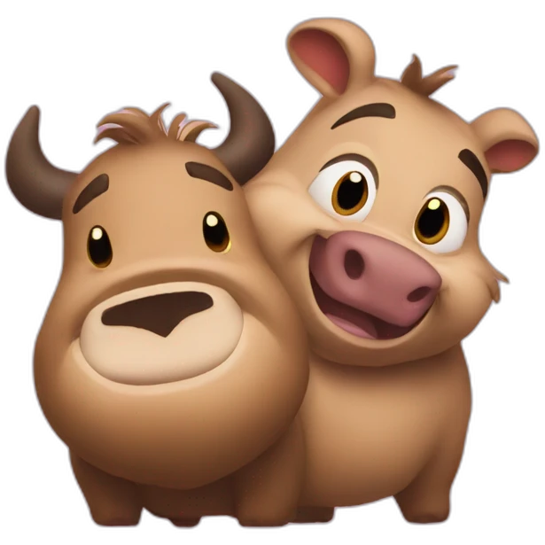 timone and pumbaa emoji