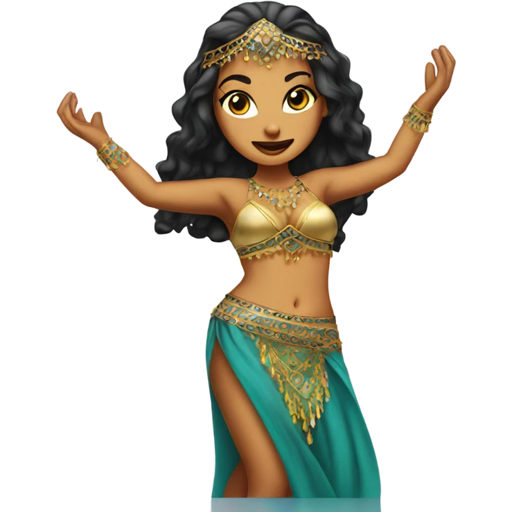 Belly dancer emoji