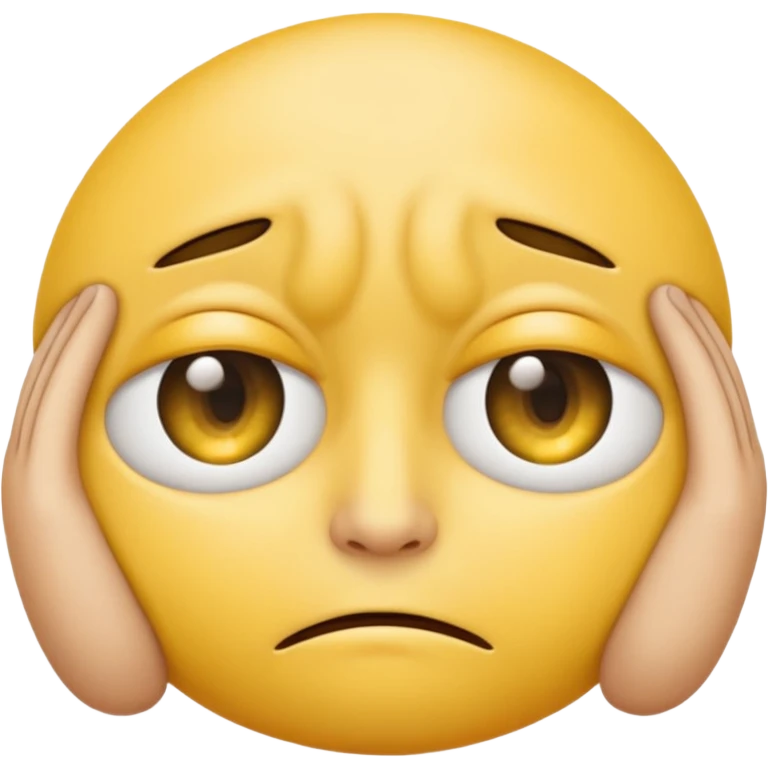 Emoji with eyebags emoji