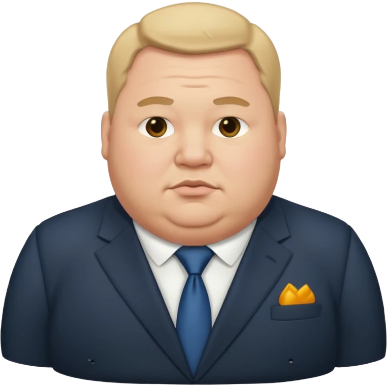 fat man emoji