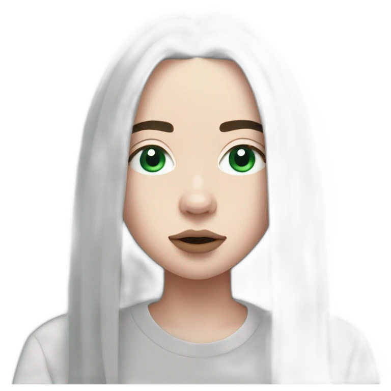 Billie eilish chanteuse emoji