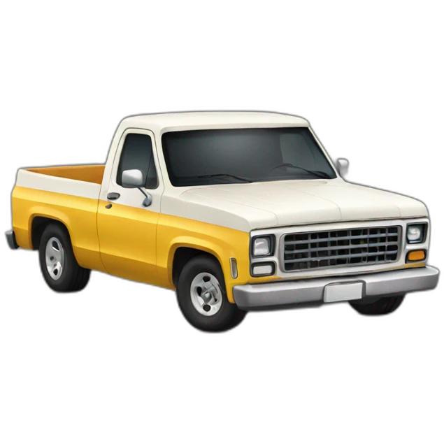 pickup truck emoji
