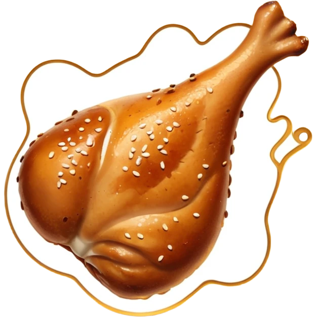 chicken leg emoji