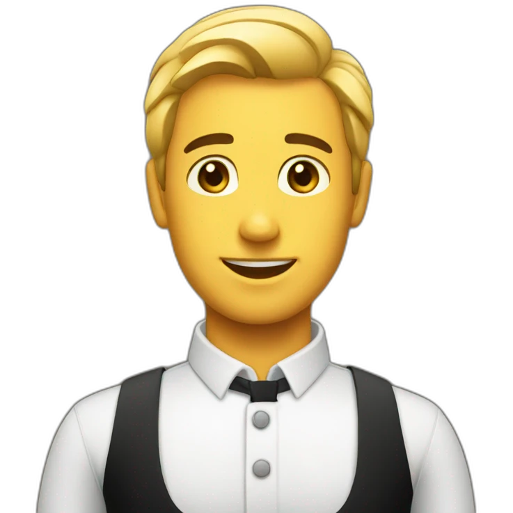 hotel waiter emoji