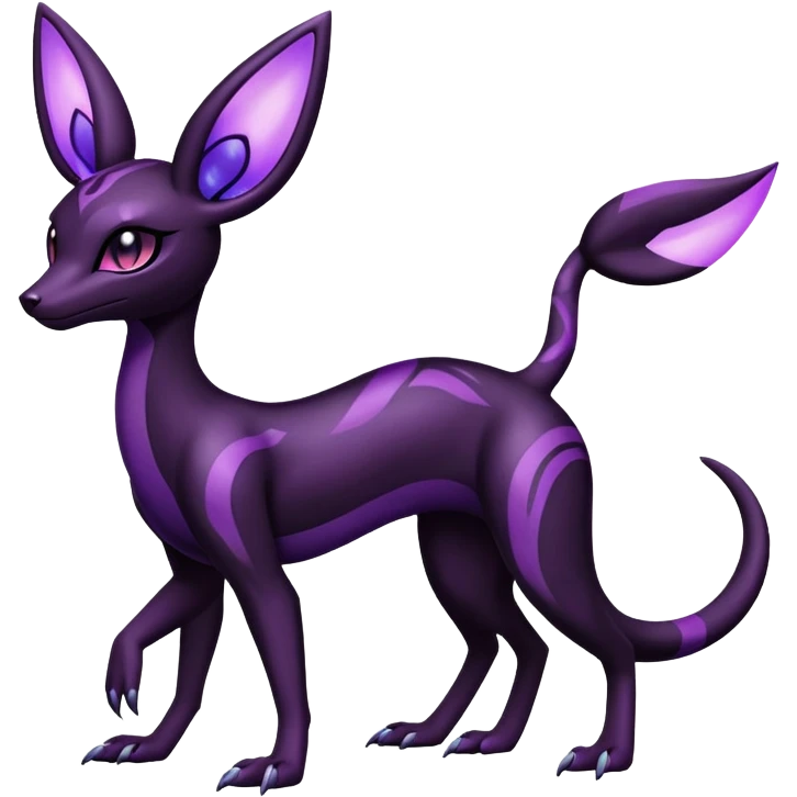 Salazzle-Umbreon-Fakémon-hybrid-creature (full body)  emoji