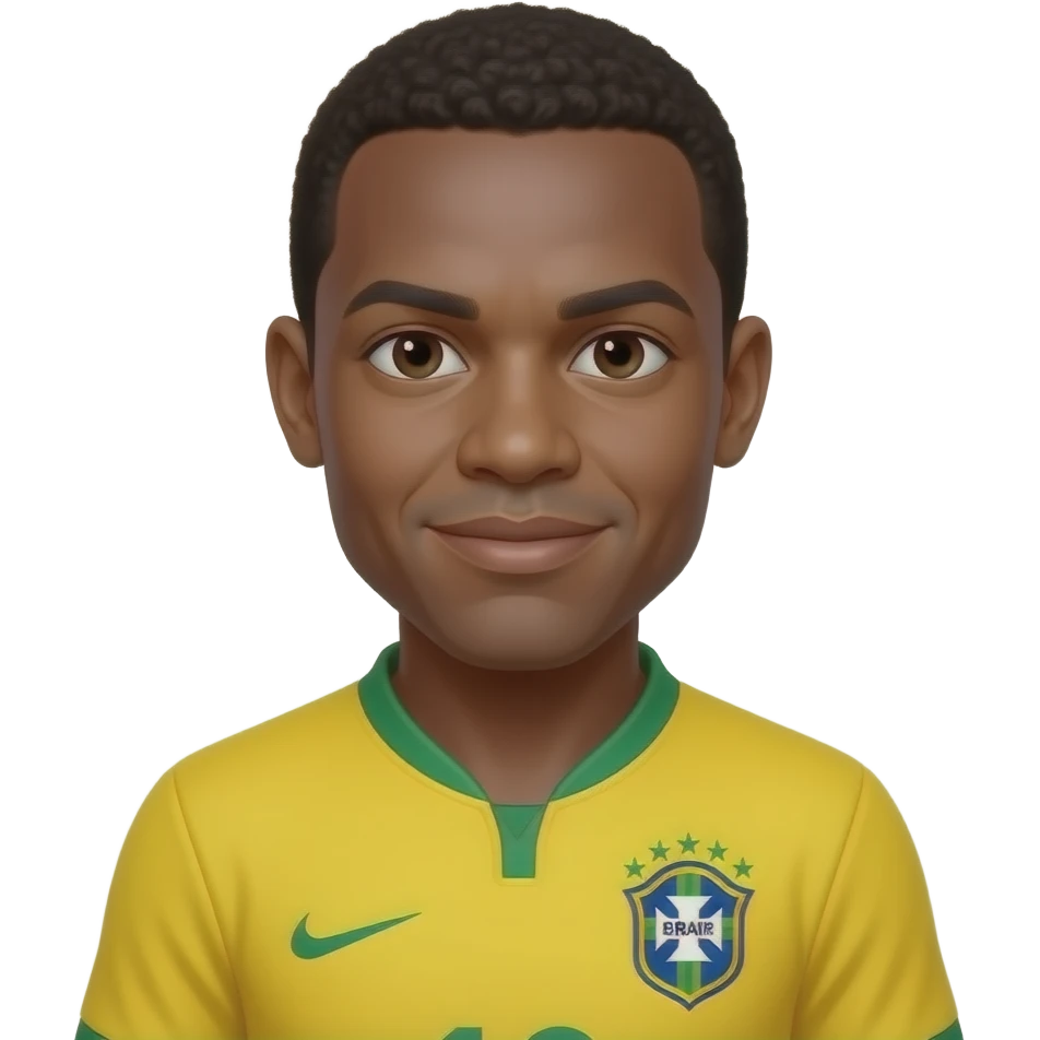 Pele in brazil jeresey emoji
