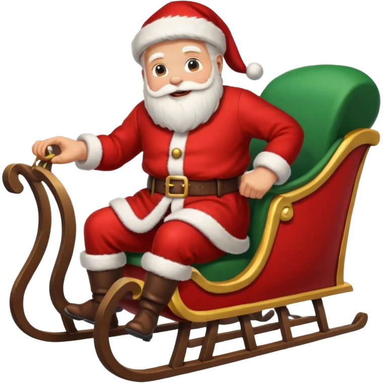 navidad trineo  emoji