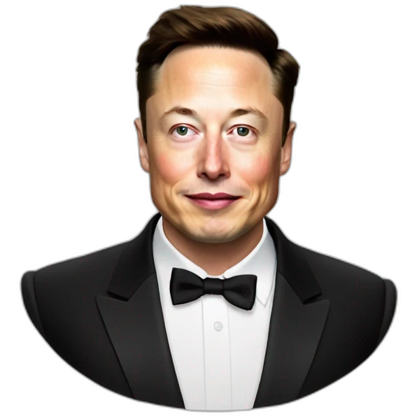 Elon musk avec une kippa emoji