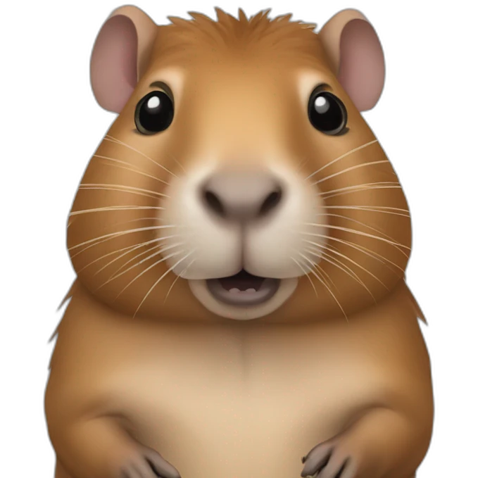 Capibara rat emoji