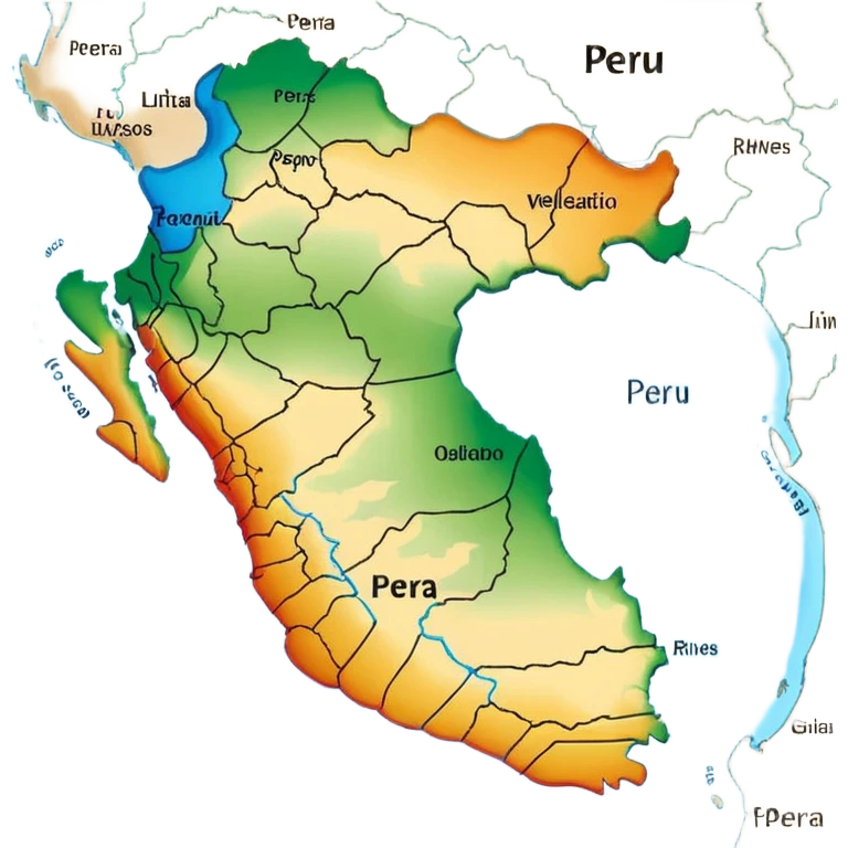 Map of Peru emoji