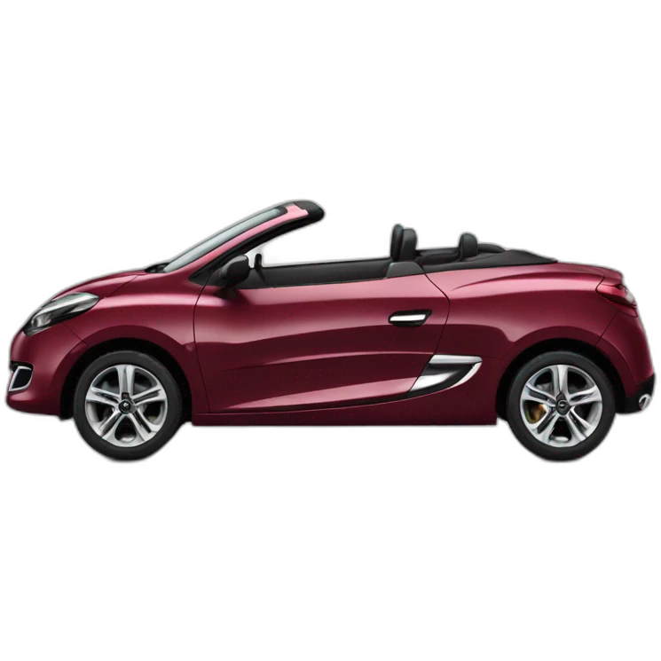 Renault wind rouge de profil emoji