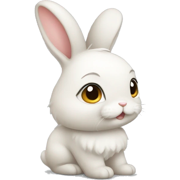 cute bunny emoji