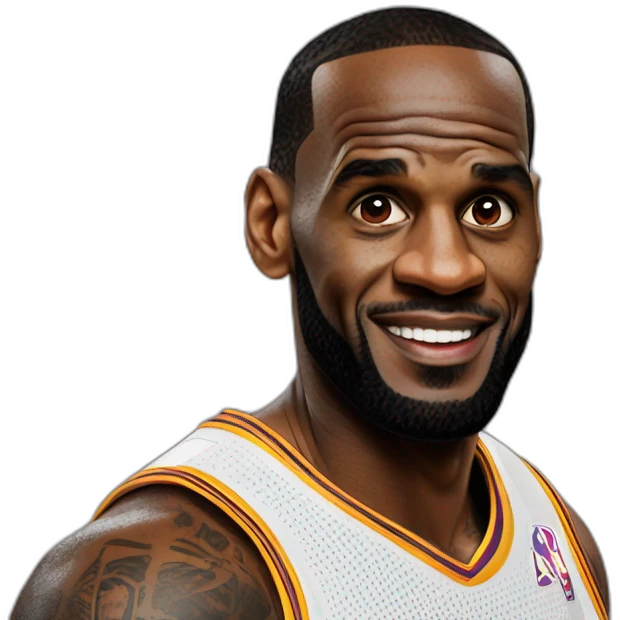 Lebron james dans l’incompréhension emoji