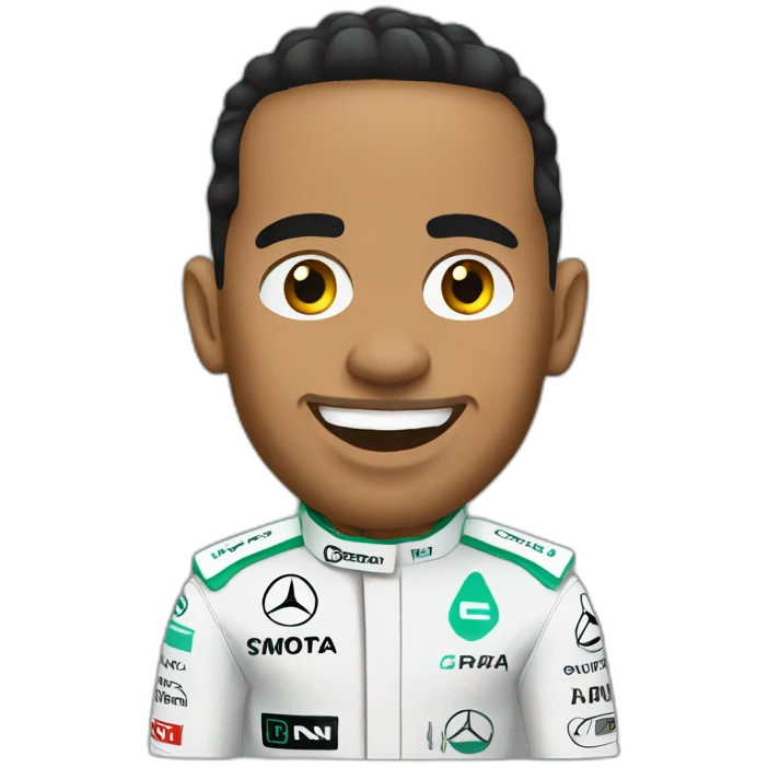 Lewis Hamilton Mercedes emoji