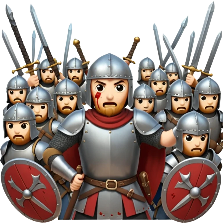 Batalla medieval emoji