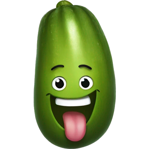 Emoji with pickle emoji