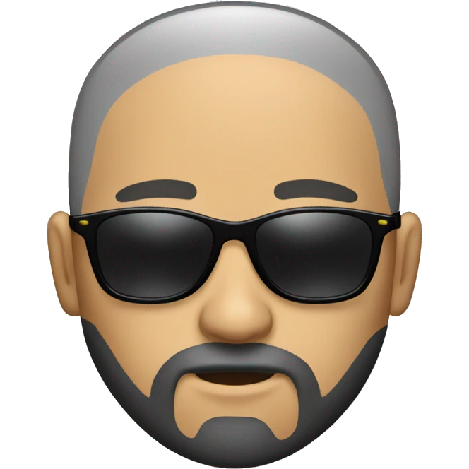 bald-guy-with-reflective-sunglasses-and-black-beard emoji