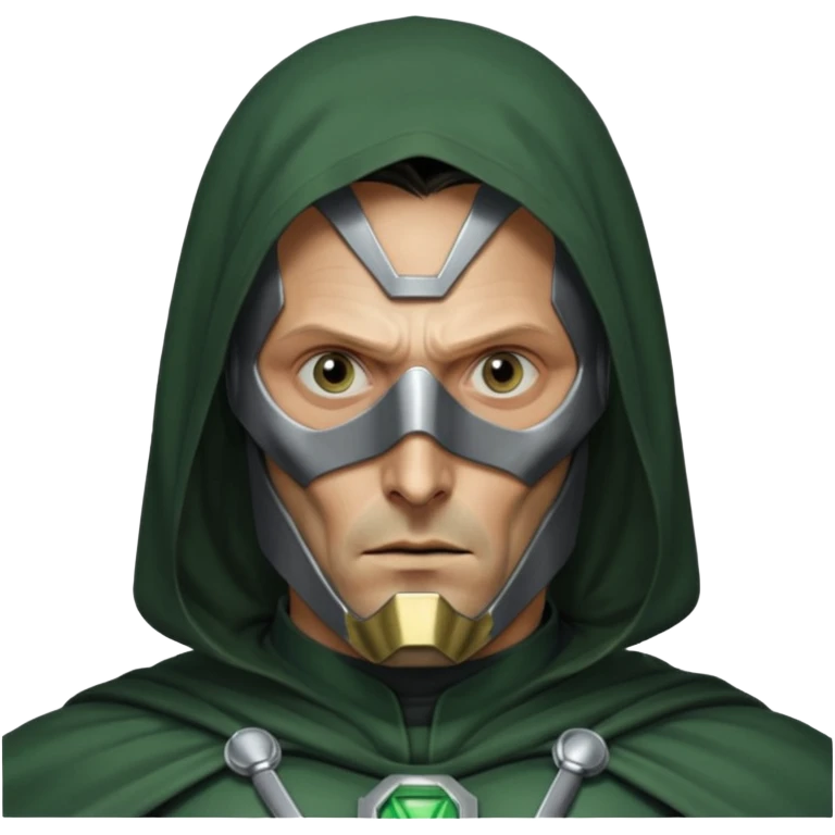 Mads Mikkelsen as Doctor Victor von Doom No mask emoji