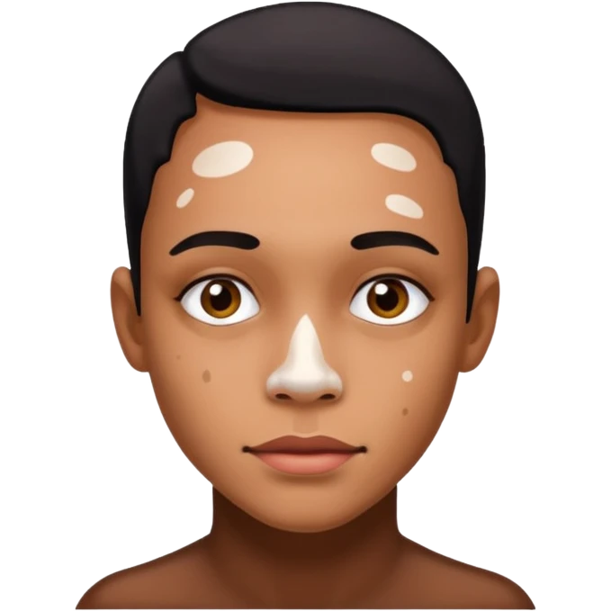 vitiligo emoji
