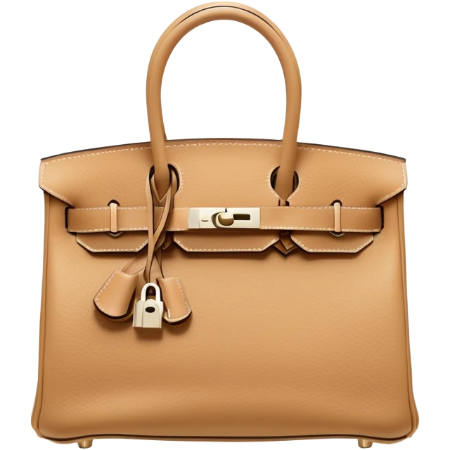 beige hermes birkin bag emoji