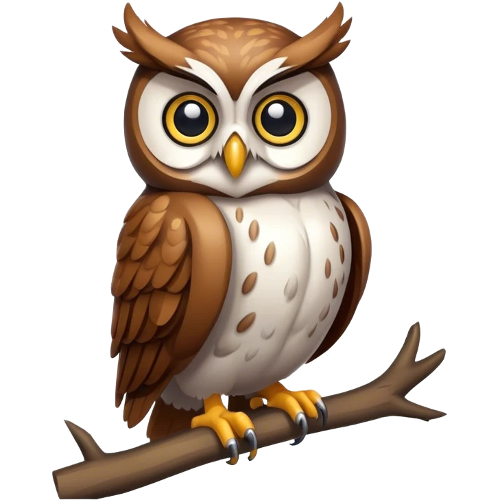 owl full body emoji