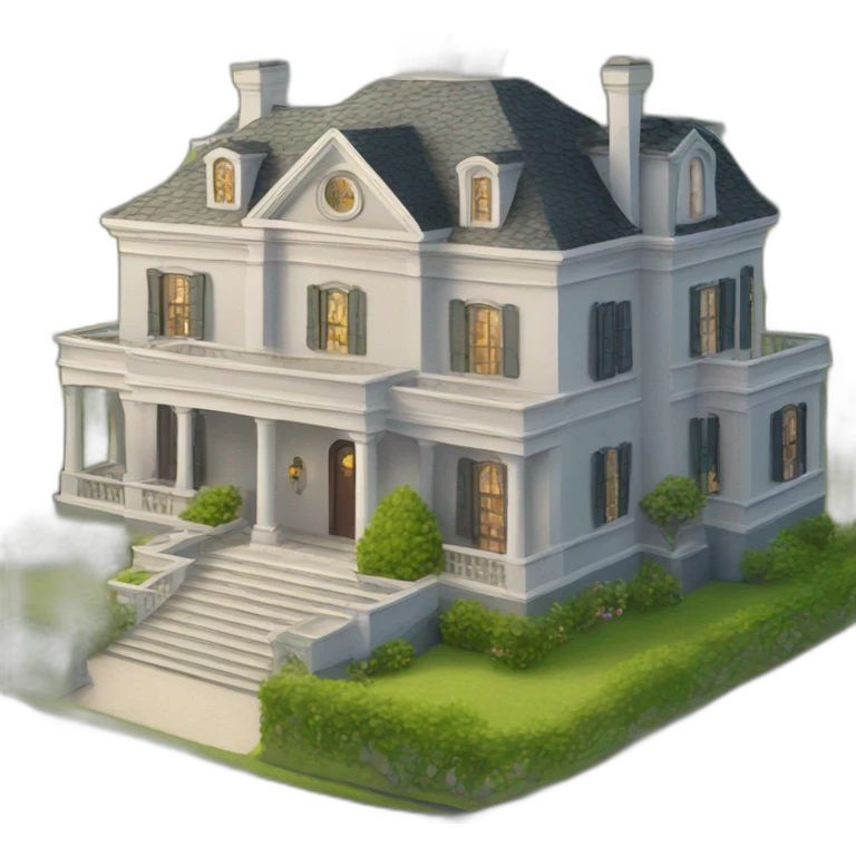 mansion emoji