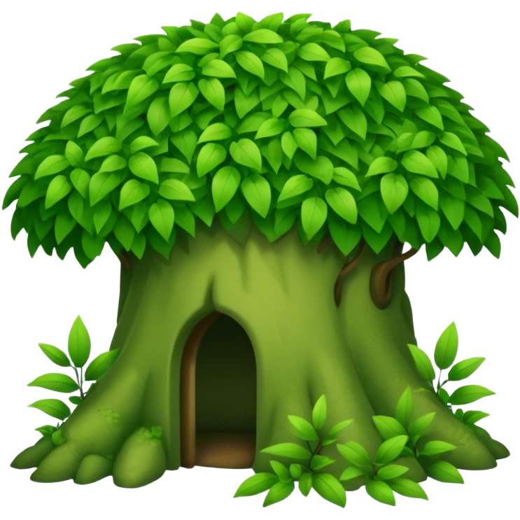 Bush Hideout emoji
