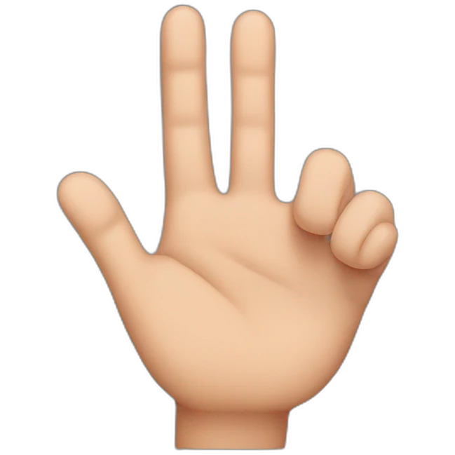 Finger emoji