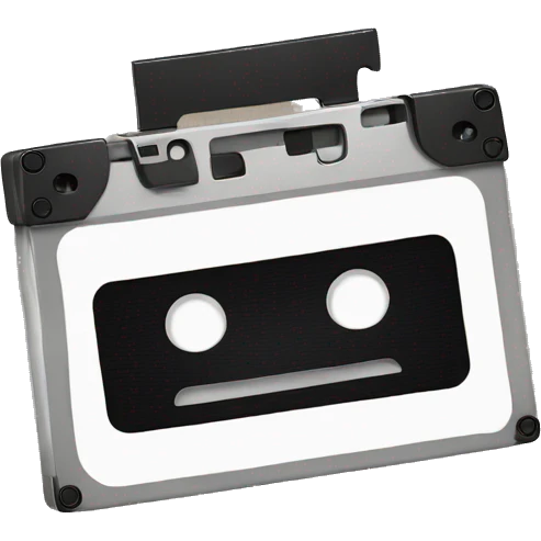 video cassete emoji