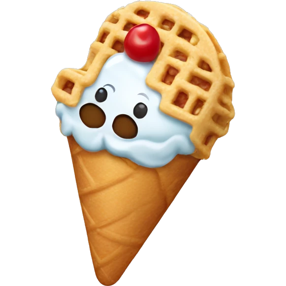 Ice cream taco  emoji