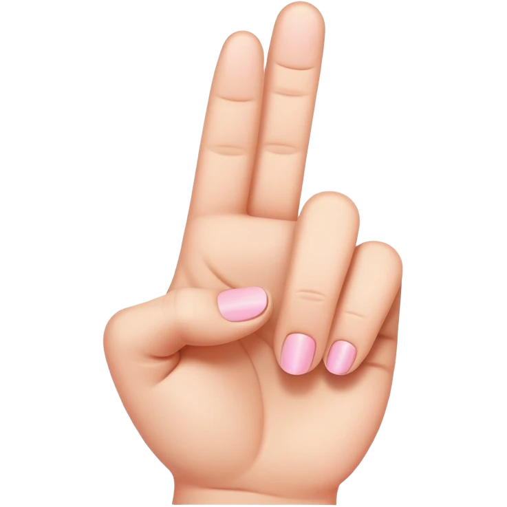 Pinky finger up emoji