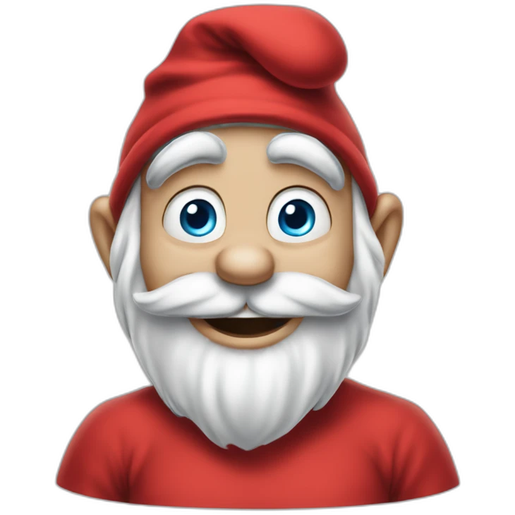 papa smurf in red рфе emoji