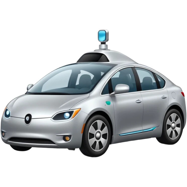 self driving car emoji