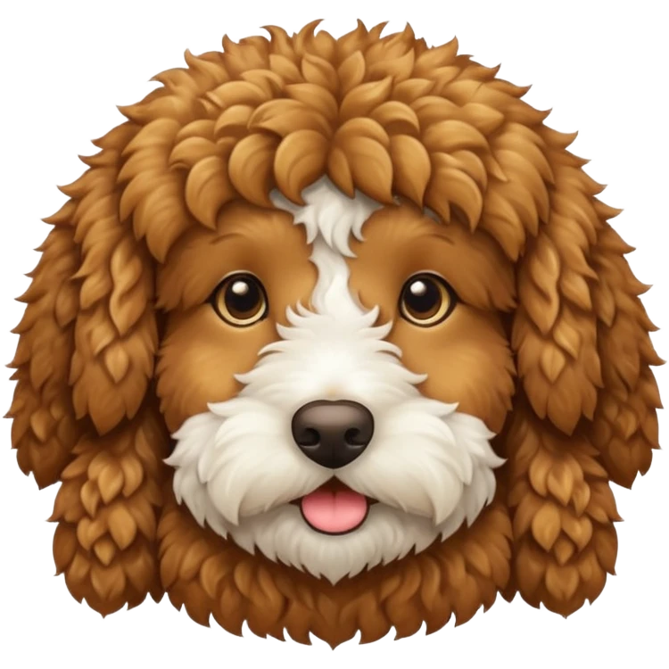 golden doodle  emoji