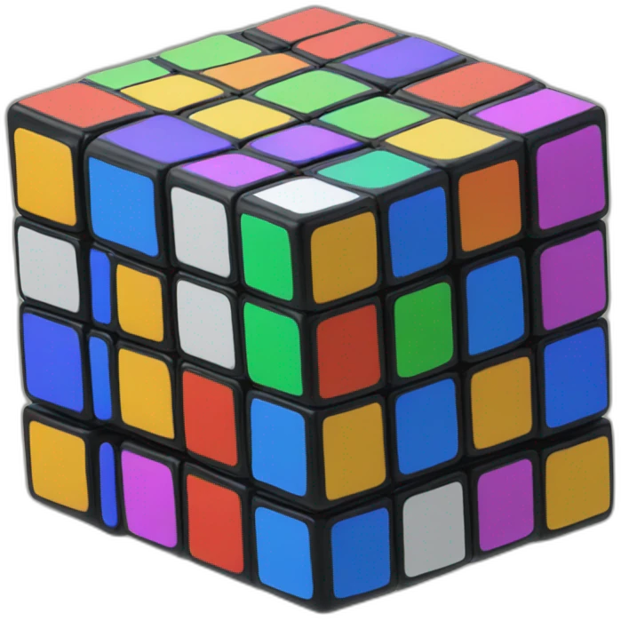 Rubik's Cube emoji