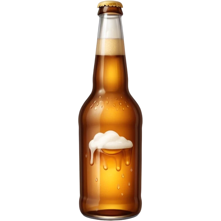 cerveza en botella de cafe  emoji