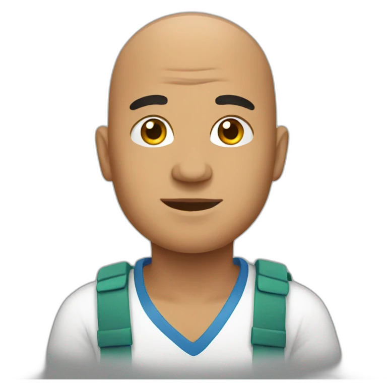 bald peruvian man emoji