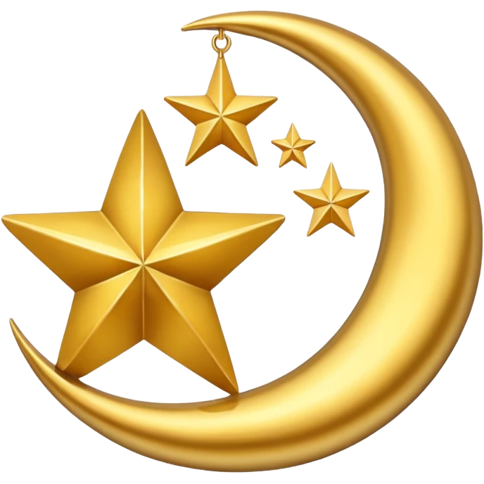 Creat an Star and Crescent emoji emoji