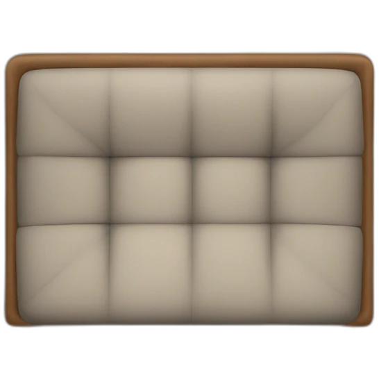 furniture top view emoji