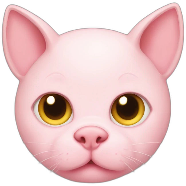 pig cat emoji