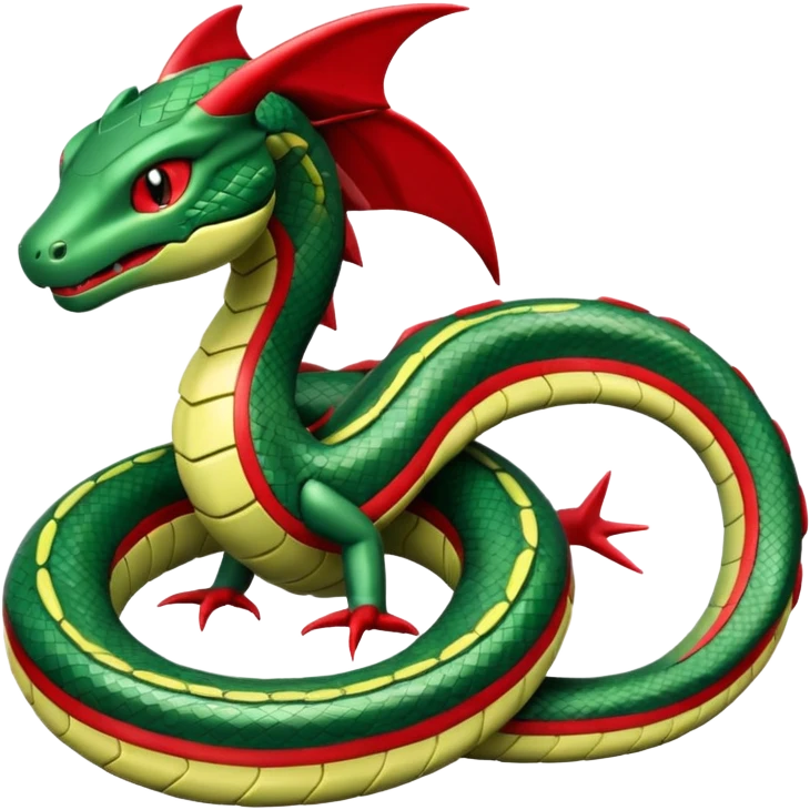 Pokemon  legendary Rayquaza emoji