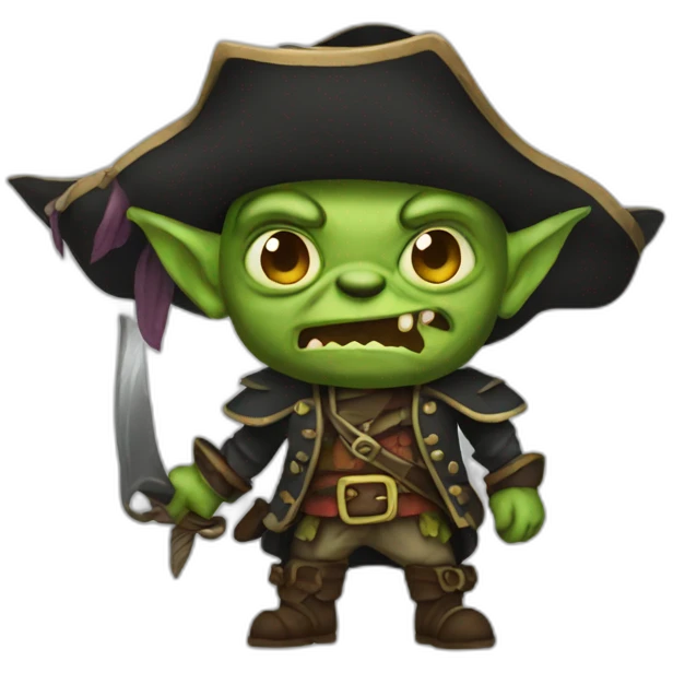goblin cursed pirate emoji