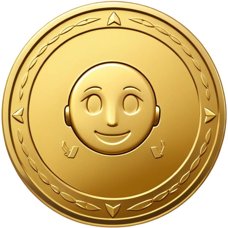 gold coin emoji