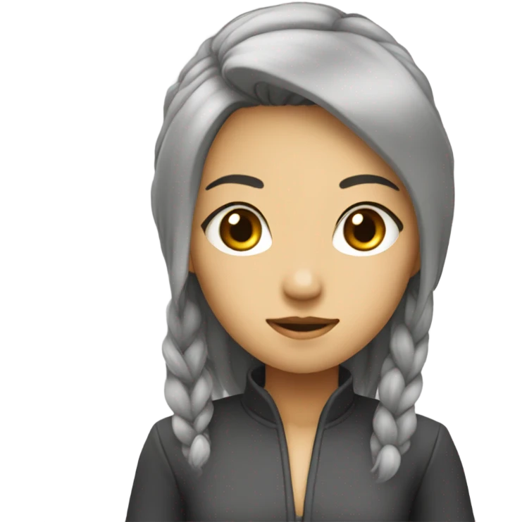 女人抱着比特币 emoji