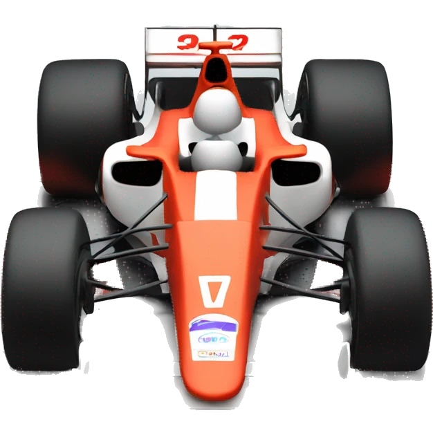 F1 race car emoji
